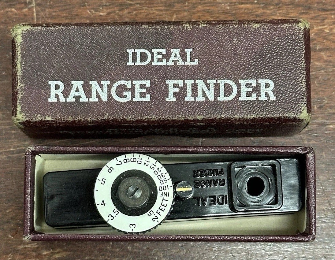 Vintage Ideal Range Finder Mfg. By Federal Instrument Corp NY 1950s in Box USA