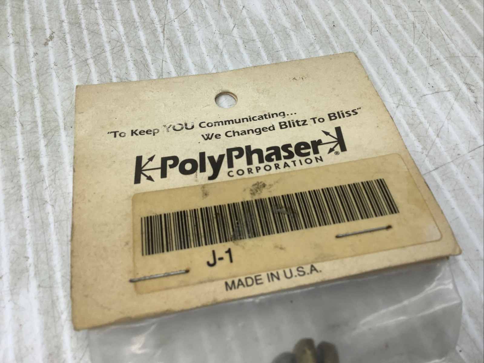 POLYPHASER J1 BRONZE ACC CLAMP NEW Bronze Transition Clamp