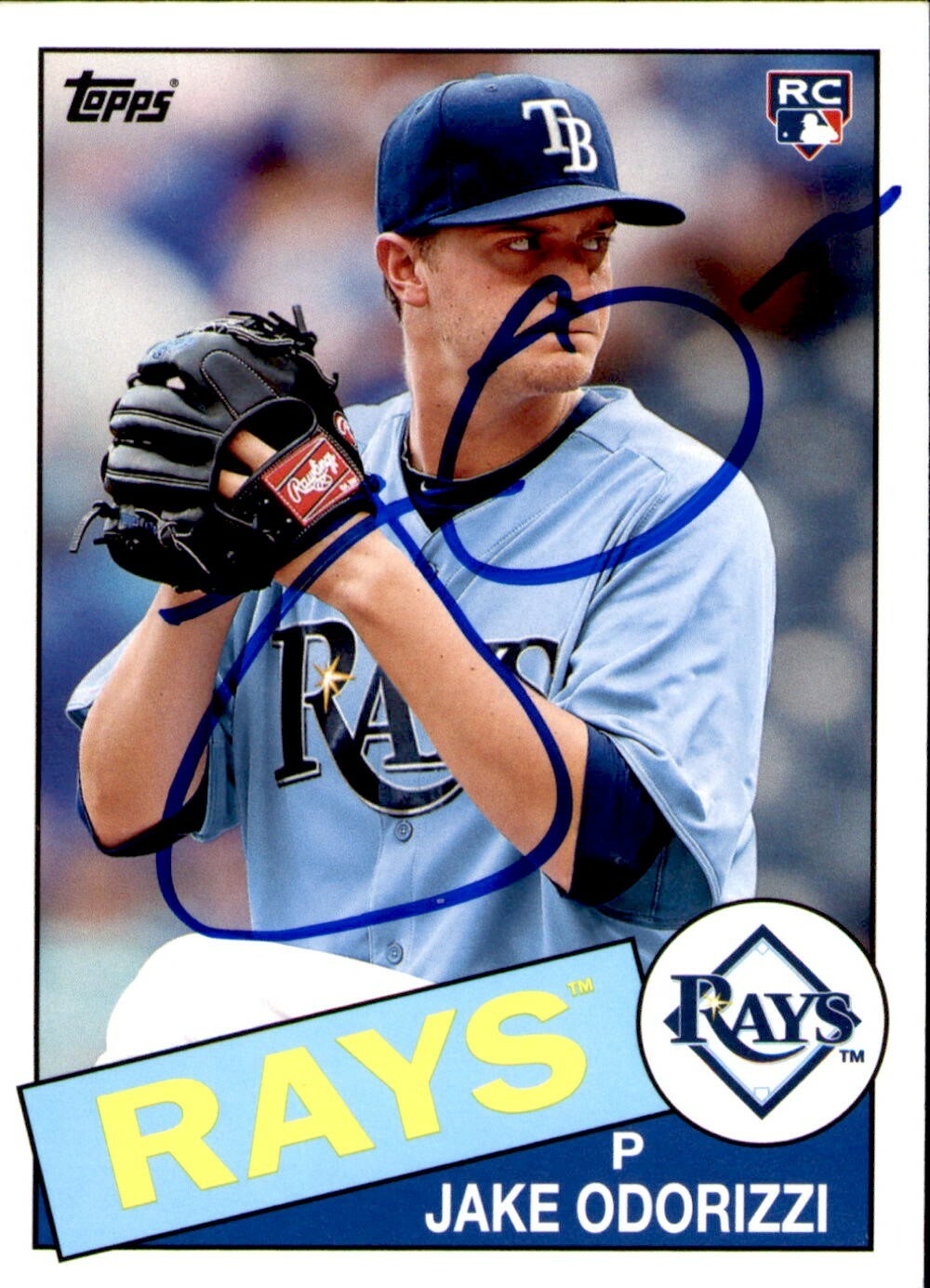 Jake Odorizzi Signed 2013 Topps #143 Autographed Twins 58829