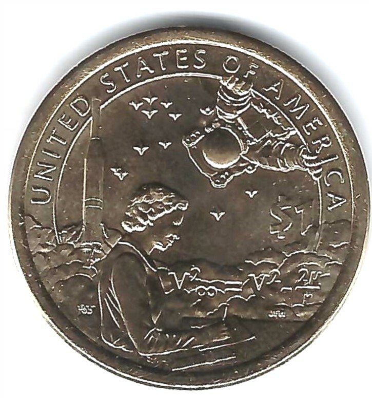 2019-D $1 Brilliant Uncirculated  Commemorative Contributions to Space Dollar!