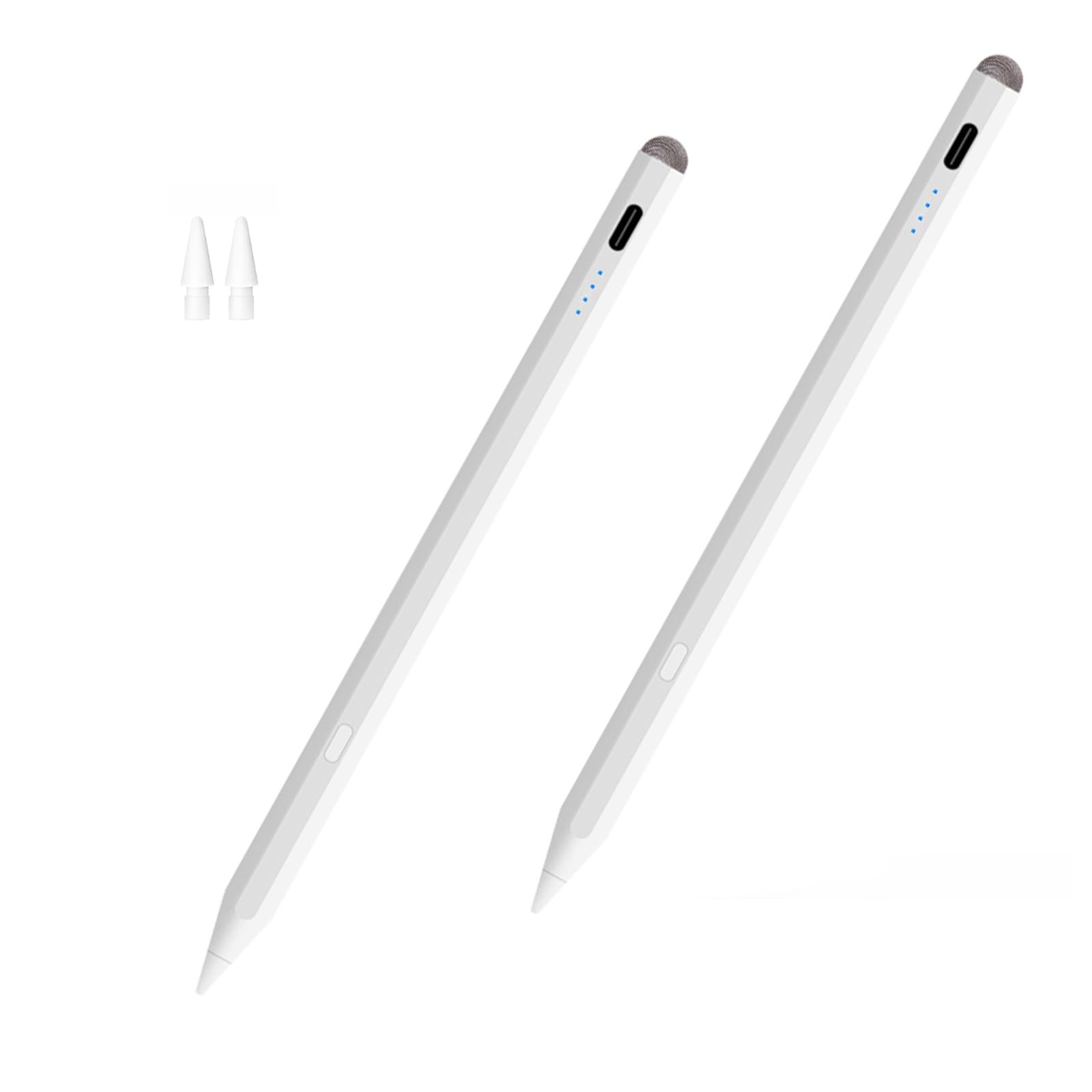 Stylus Pen for iPad Pencil 11th A16/10th/9th Gen,2Pack 2Pack, White