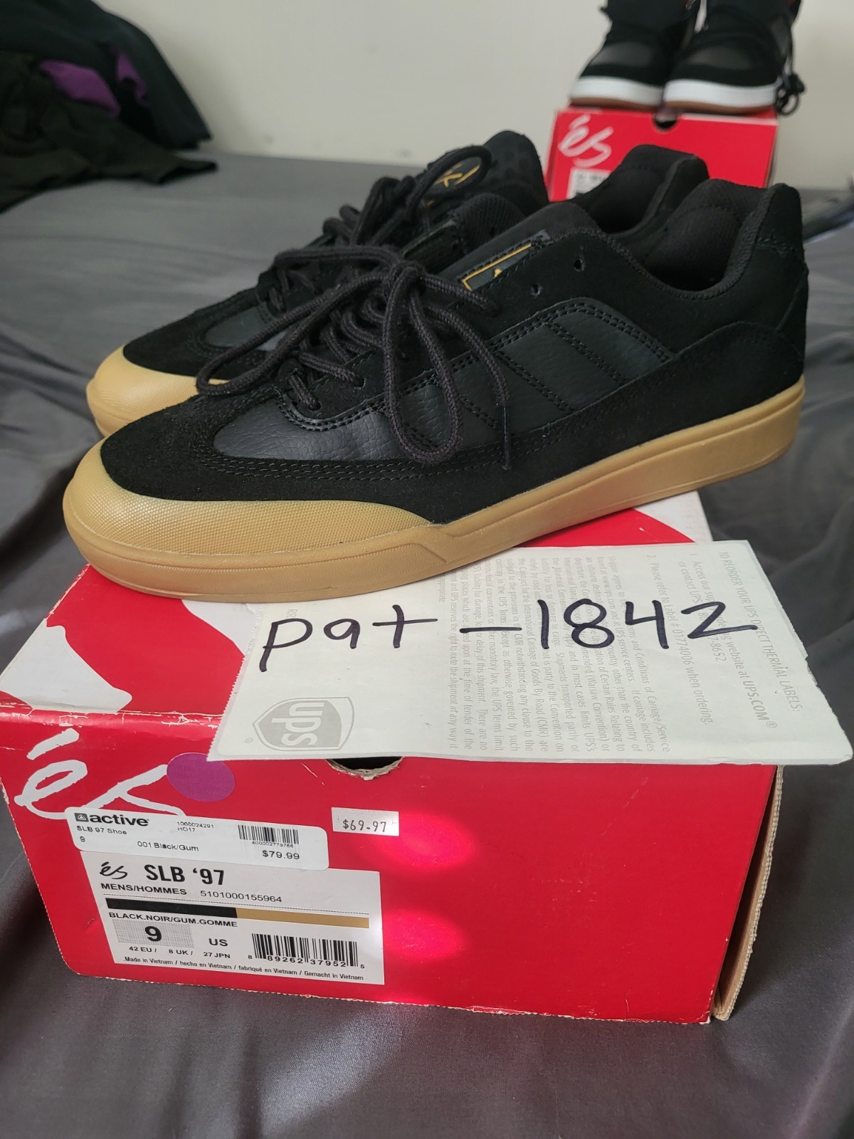 Es Skateboarding SLB 97 Shoes Sal Barbier Size 9 New NOS eS 23
