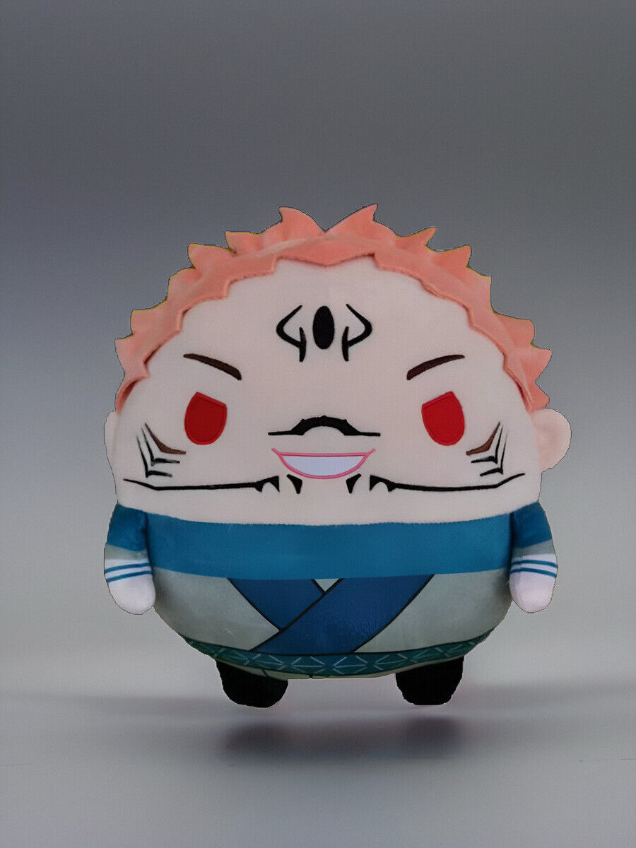 Jujutsu Kaisen Plush Pillow Cushion Doll Cute Gojo Satoru Itadori Yuji Keychain