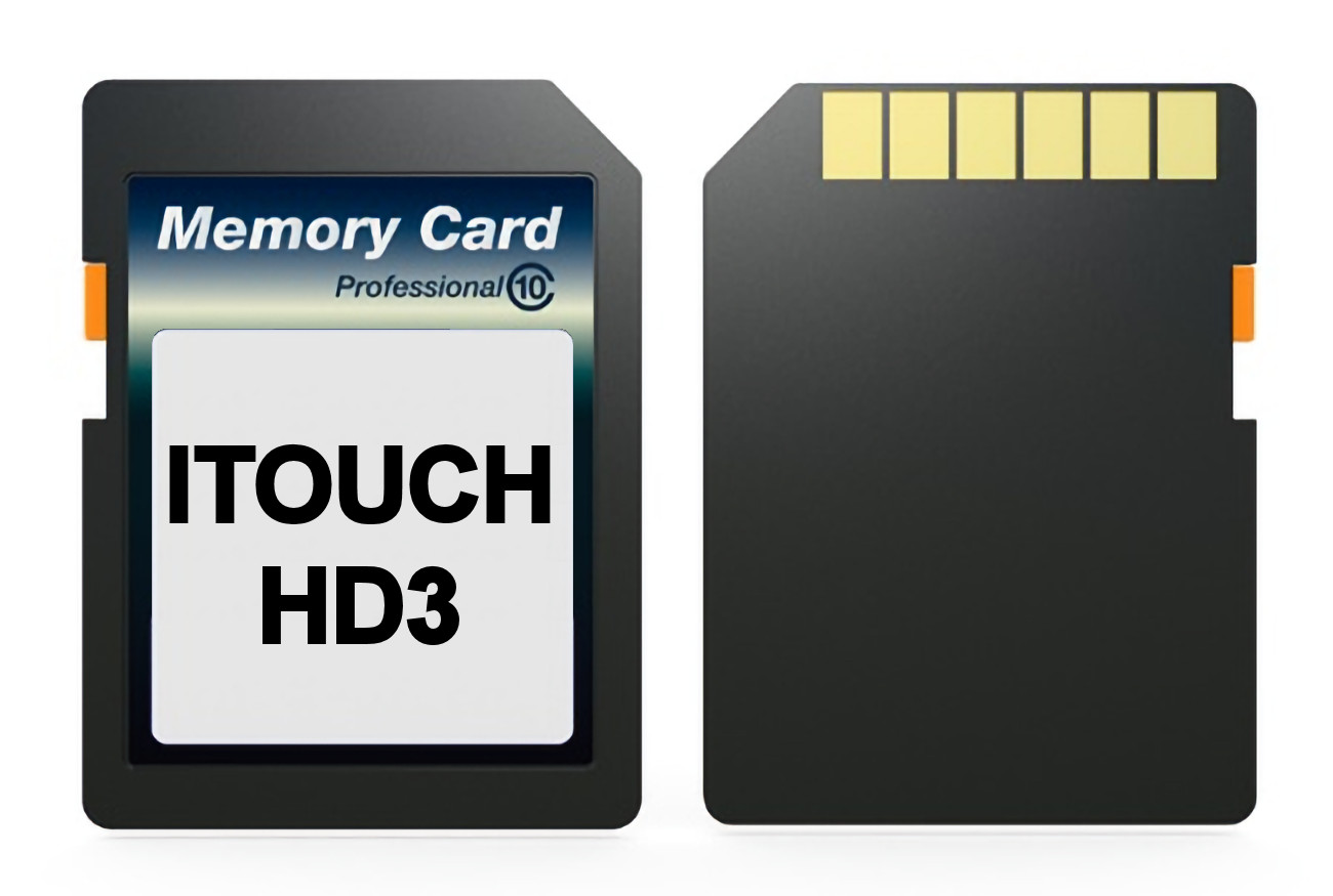 JVL ITouch HD3 Replacement Memory SD Card for Echo, Encore, HD Touchscreen
