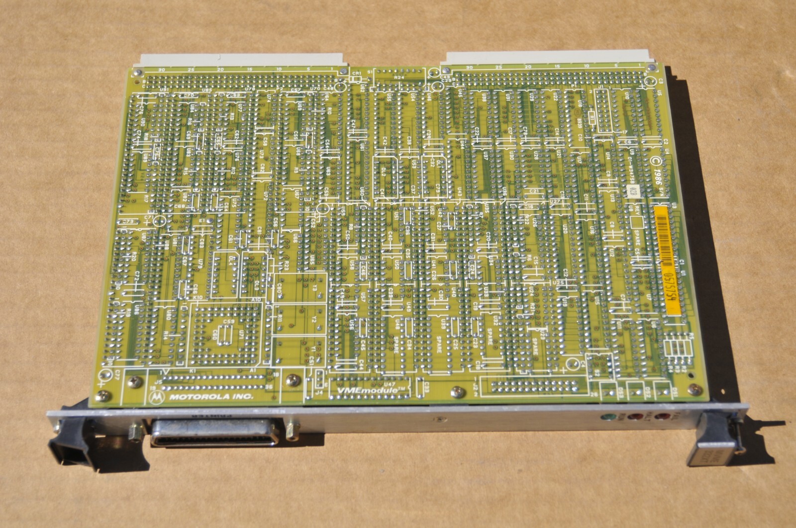 MOTOROLA MVME 332XT VME Board, used, untested. AS-IS