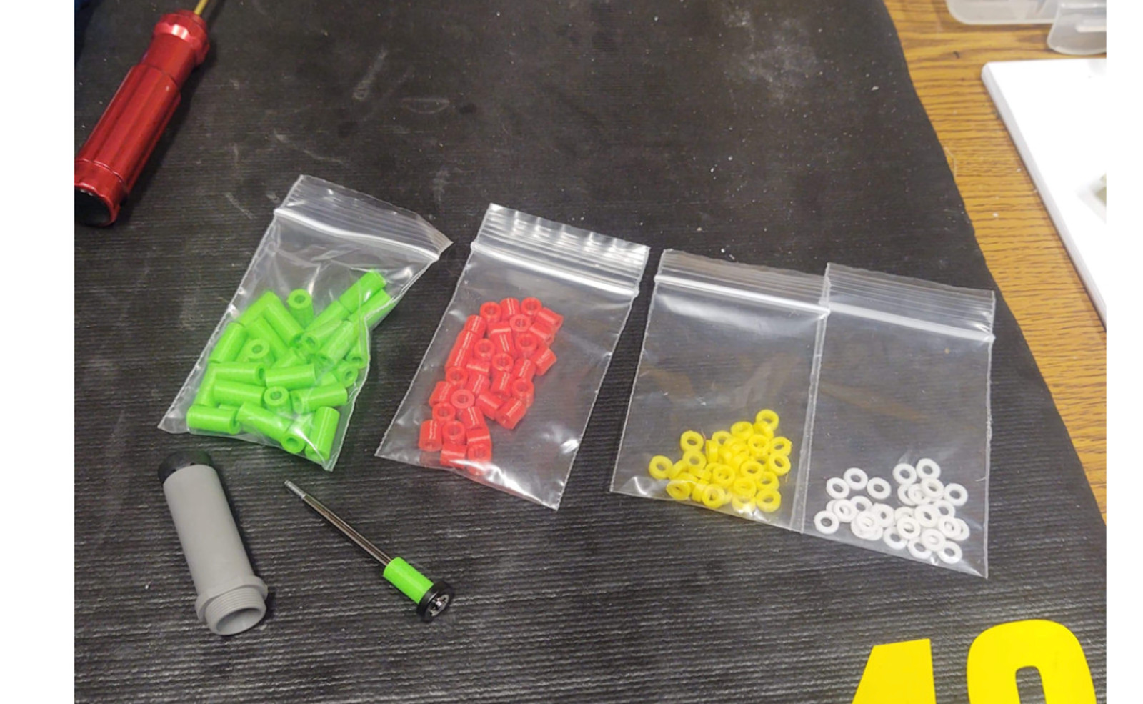 TTRC Shock Limiters - RC oval racing traxxas associated tlr losi gfrp custom wor