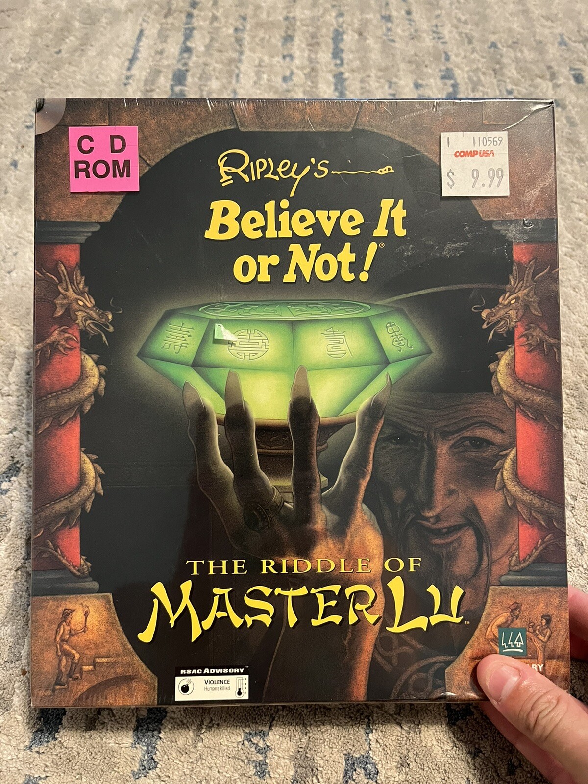 Vintage Ridley’s Believe It Or Not The Riddle Of Master Li Macintosh System 7.1