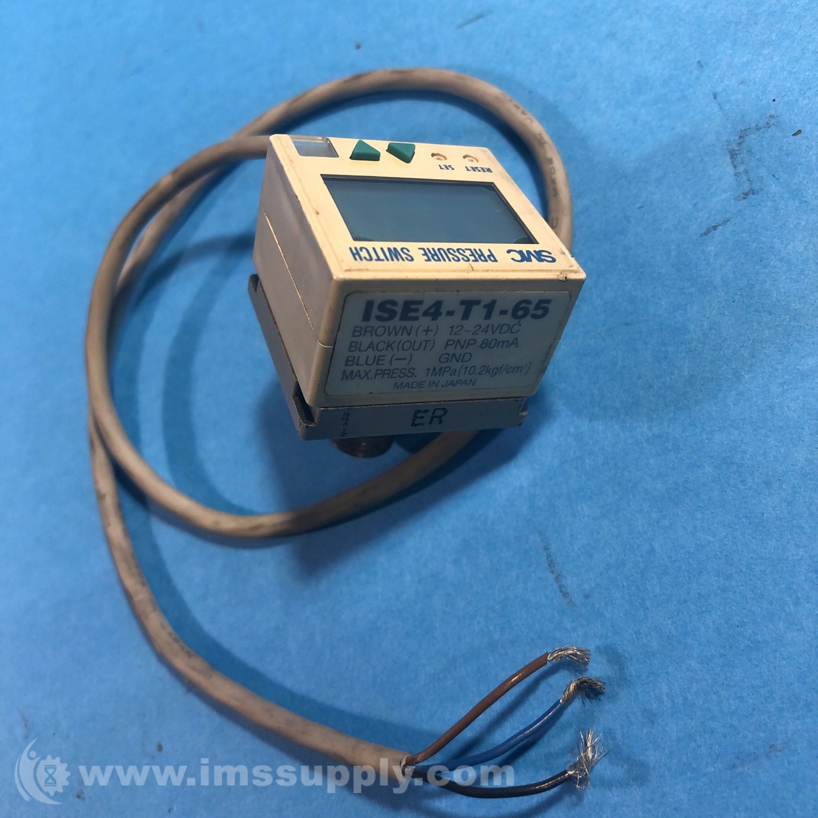 SMC ISE4-T1-65 Digital Pressure Switch USIP
