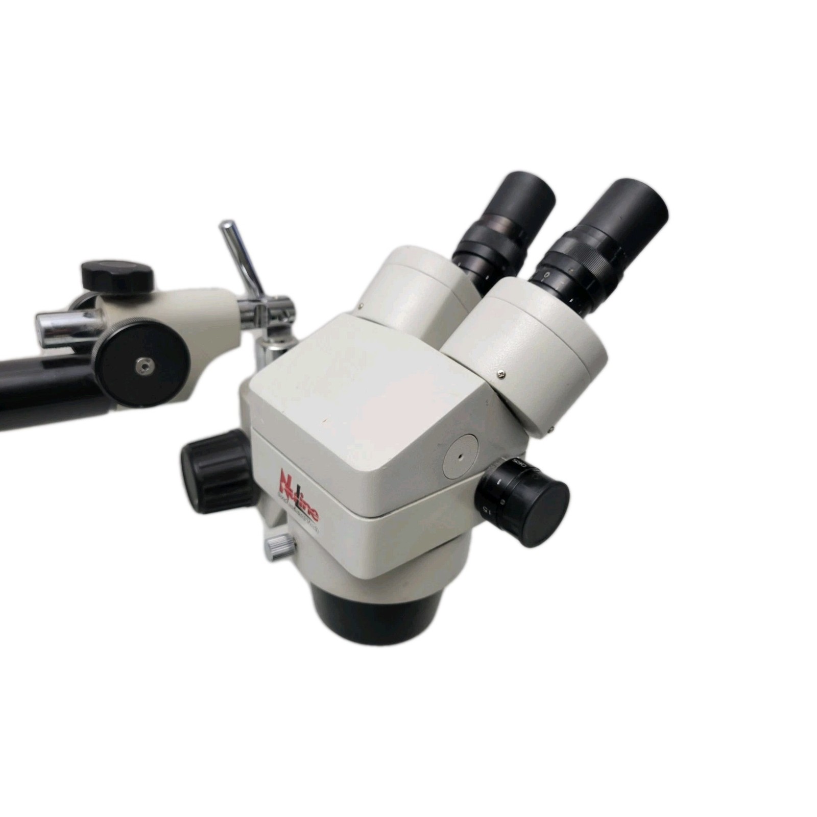 Nuline Pro Stereo microscope WF10X with base and articulating arm **USED**