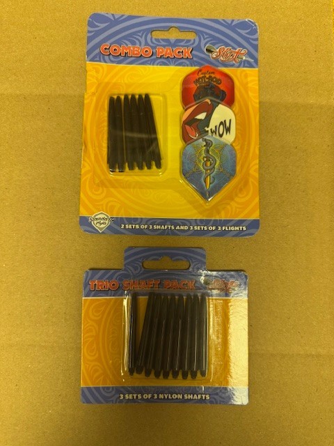 Shot Dart Shaft & Flight Combo Set with Shot Trio Shaft Pack!