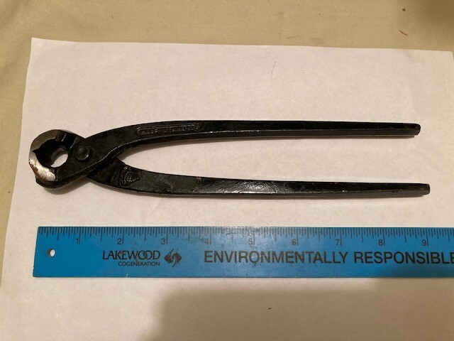 LONG REACH - 9" LOING - 7/8" NARROW FLUSH HEAD NIPPERS - FREE SHIP