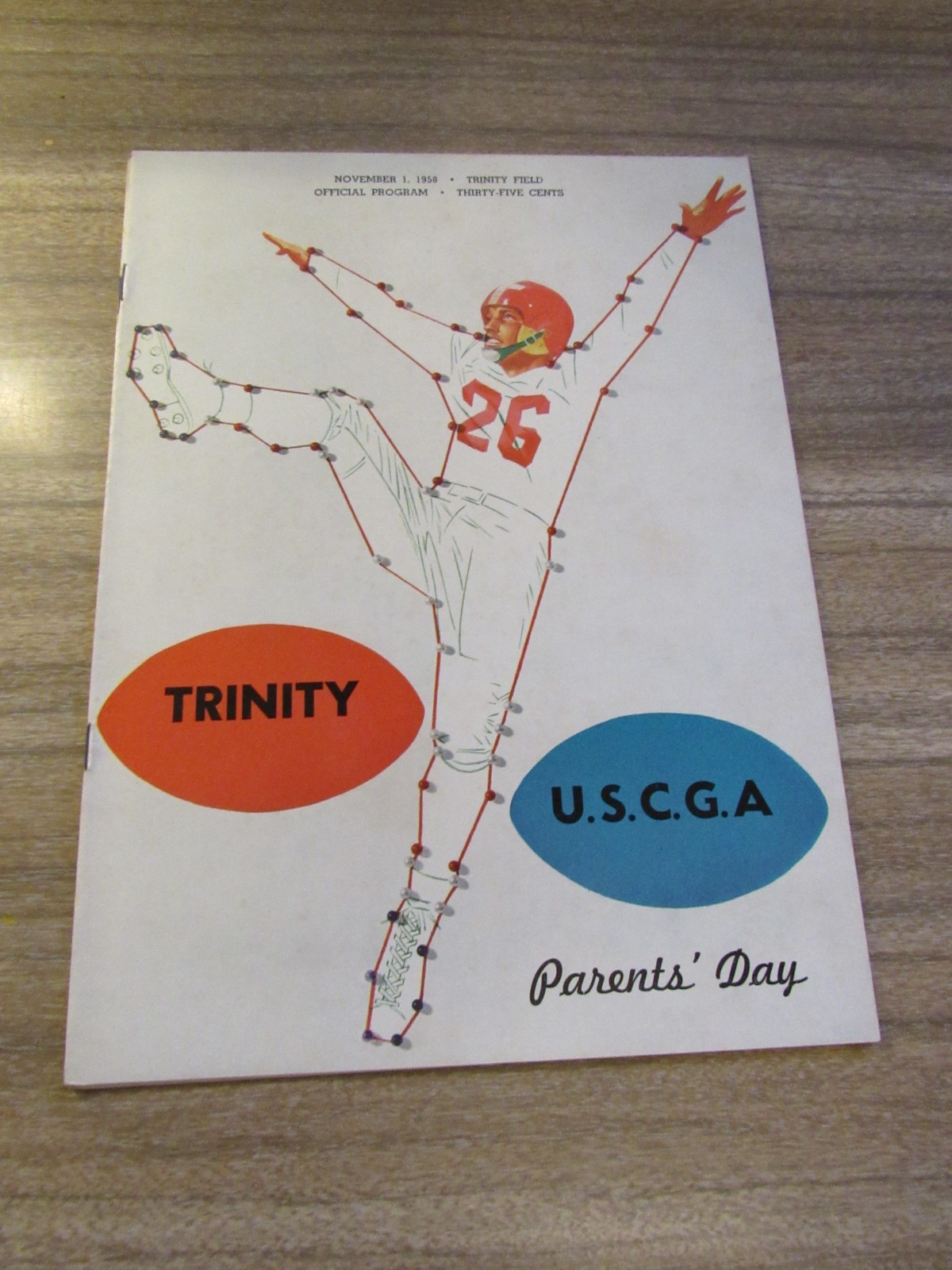 1958 Program Trinity Hilltoppers vs. US Coast Guard