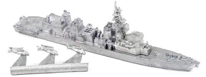 GHQ Modern Minis 1/2400 Modern Japan Navy JMSDF Destroyer DD-101 Murasame HJN-3