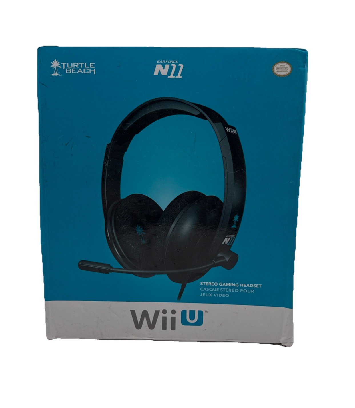 Nintendo Wii U Headset Turtle Beach Official Gaming Set Console Wired N11 New