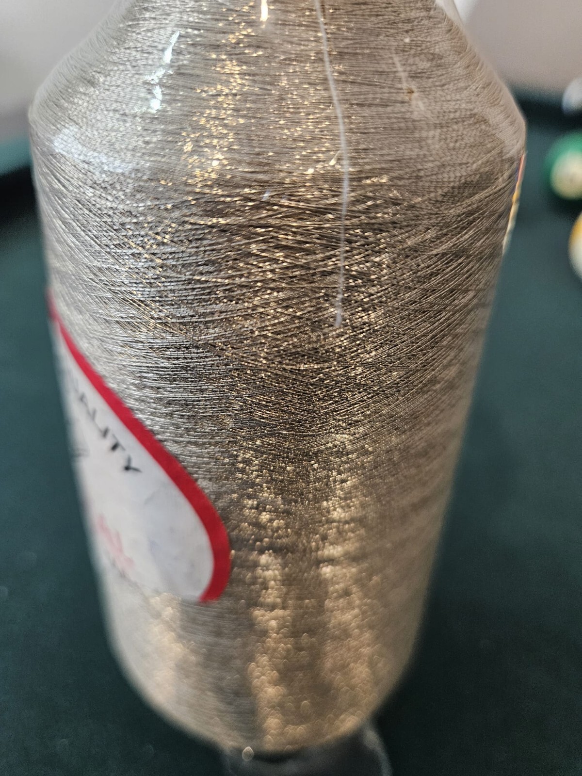 Pweter Metallic Machine Embroidery Threads - 20000 Yards