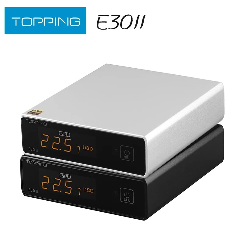 TOPPING E30 II 2× AK4493S Decoder DAC With Remote Control Hi-Res Decoder