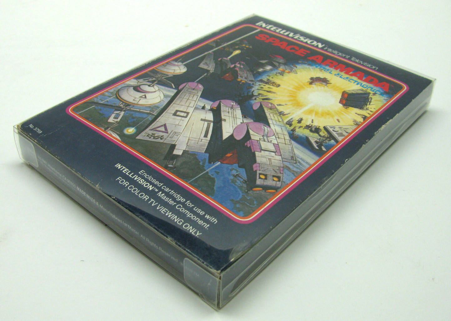 1X INTELLIVISION GAME CIB (SIZE B) - CLEAR PLASTIC PROTECTIVE BOX PROTECTORS
