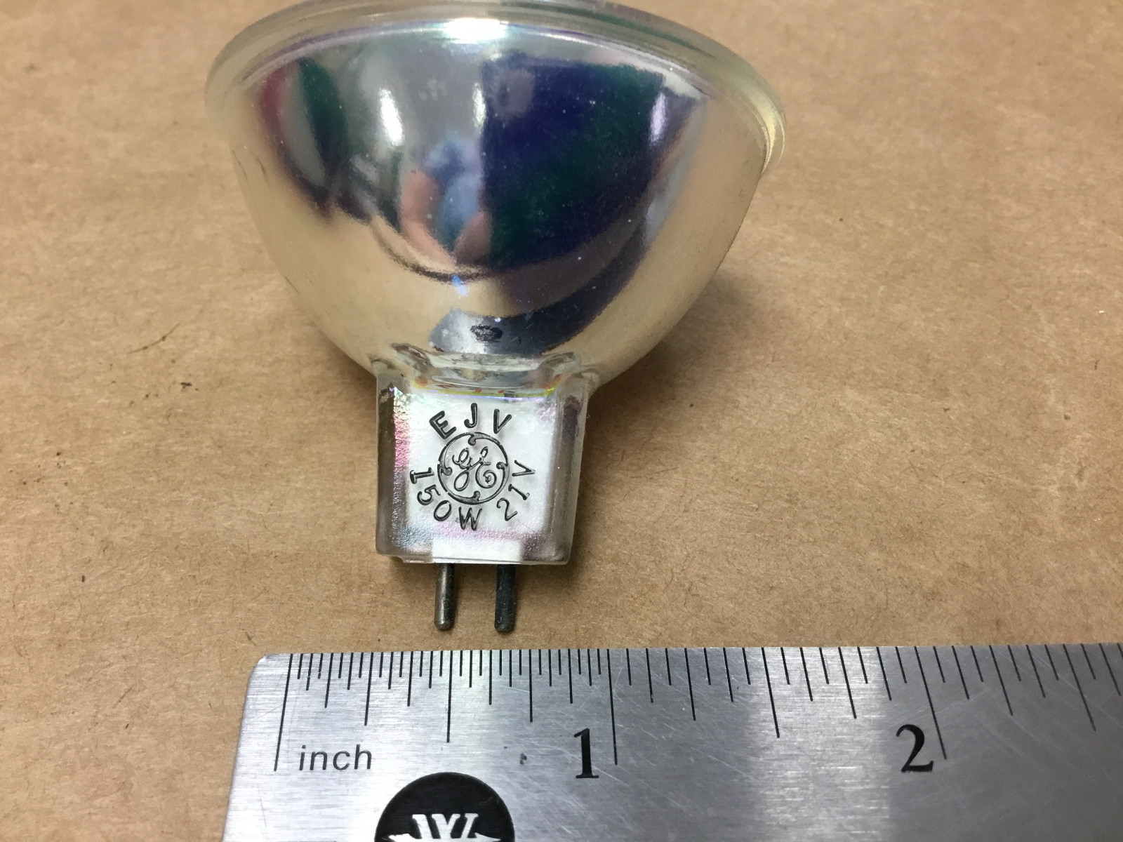 1  PC  GENERAL ELECTRIC  EJV Projection Lamp 150W  21V  BULB  Quartzline