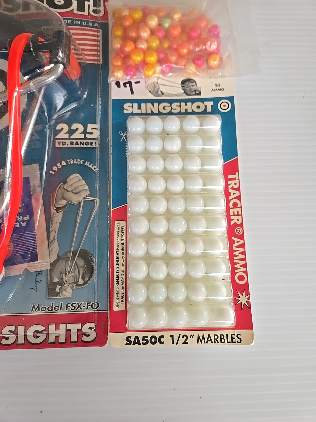 Trunmark Models FSX-FO Slingshot with Fiber Optic Sight