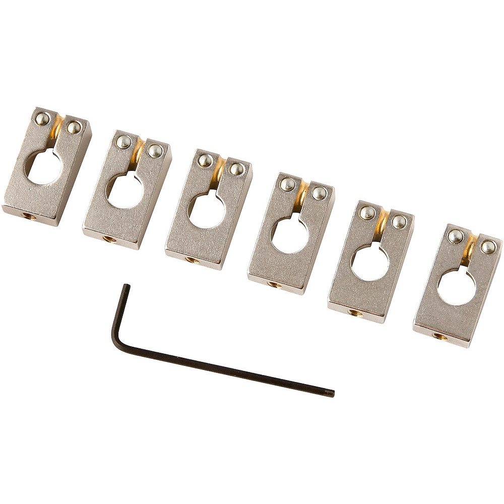 PRS Machined Tremolo Saddles for Core Guitars ? Set of 6 Nickel