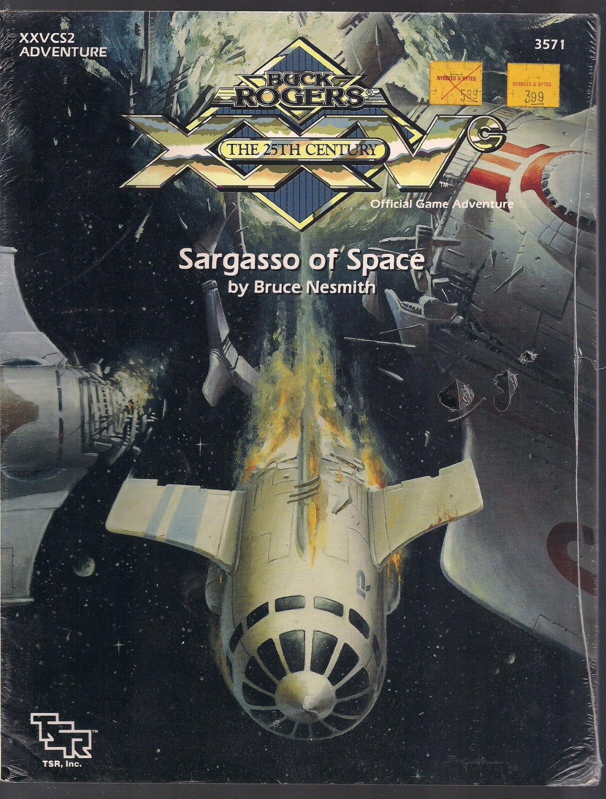 BUCK ROGERS 25TH CENTURY TSR SARGASSO OF SPACE RPG ADVENTURE XXVCS2 SEALED NEW
