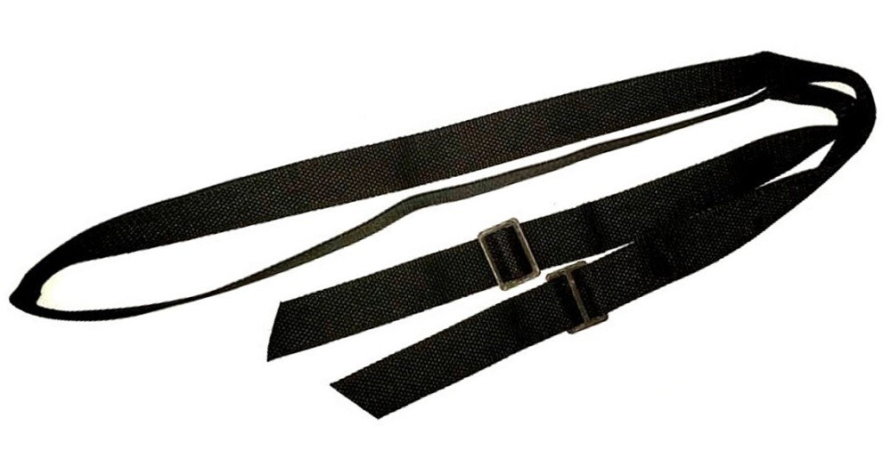 USGI Mil Spec X-Long Black Silent Rifle Sling - New - Made in USA Free Shipping!