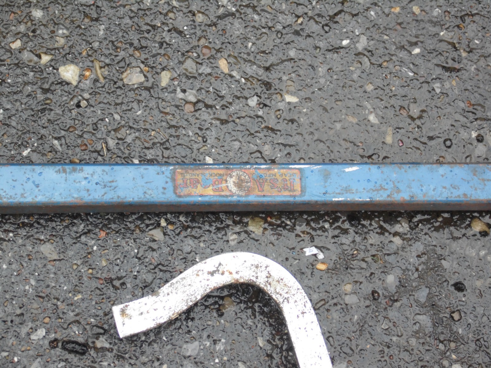 Vintage Bear Wheel Aligner Alignment Tool and Sign