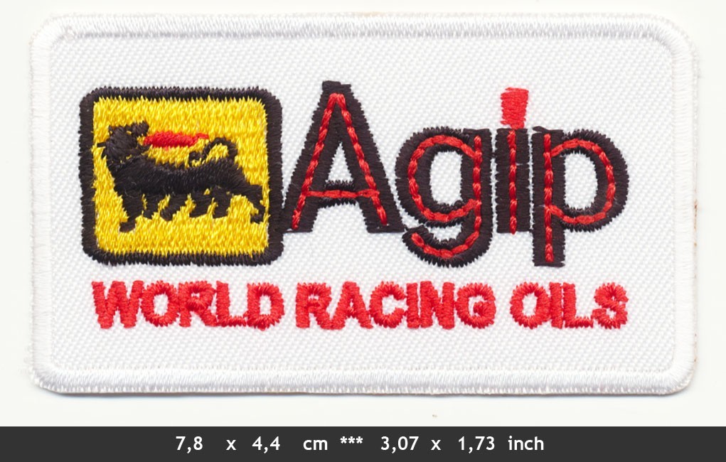 Agip Patches Embroidered Sew Iron On Motorsports Formula 1 F1 Racing Italy v4
