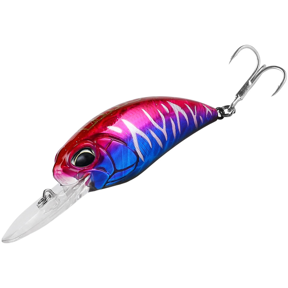 65mm 15g Crankbait Lure with Balanced Design for Bass Pike Trout Fishing
