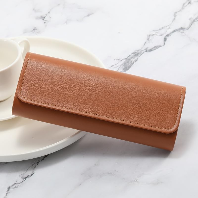 HSYMQ 3PCS Glasses Case, Eyeglasses Case Hard Shell, Reading Hard Glasses Cases