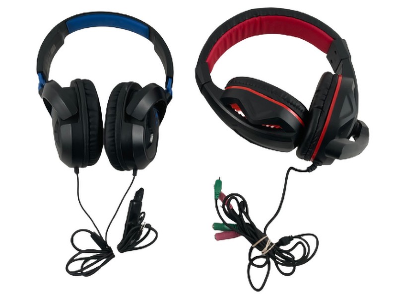 Lot of 2 Turtle Beach Ear Force Recon 50P Gaming Headsets for Parts Repair