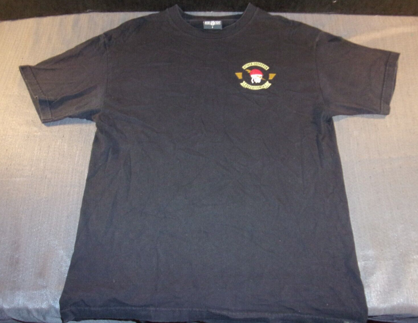 DISCONTINUED REBEL EIGHT ATTACK SQUADRON EXECUTIONERS SHORT SLEEVE T-SHIRT LARGE