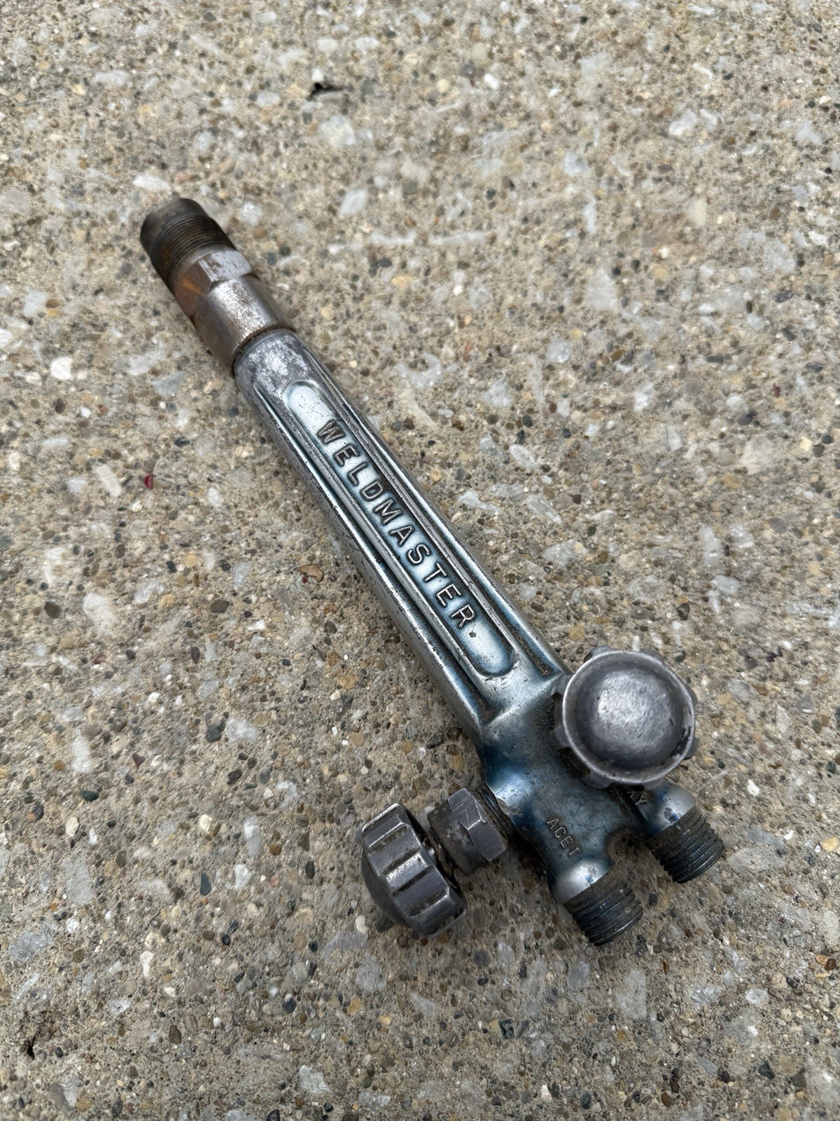 Vintage WELDMASTER Welding Torch Handle by Modern Engineering Co.
