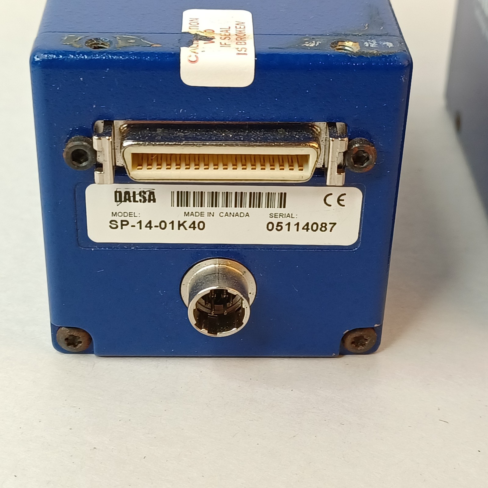 2 Dalsa Digital CCD Line Scan Camera SP-14-01K40 Untested
