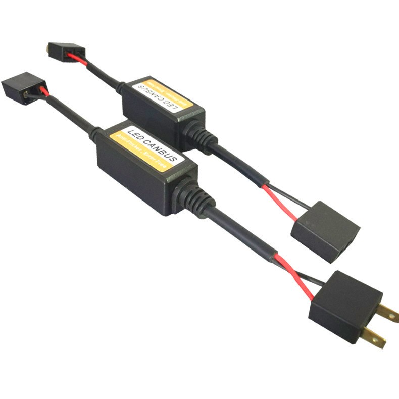 2pcs Car LED Headlight Decoder Error Free Anti Flicker H1 H4 H7 9005 9004 H13