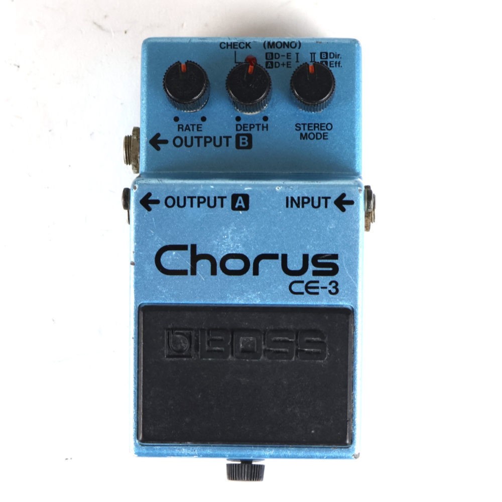 Boss Used Chorus Effector Ce-3 Made In Japan Guitar