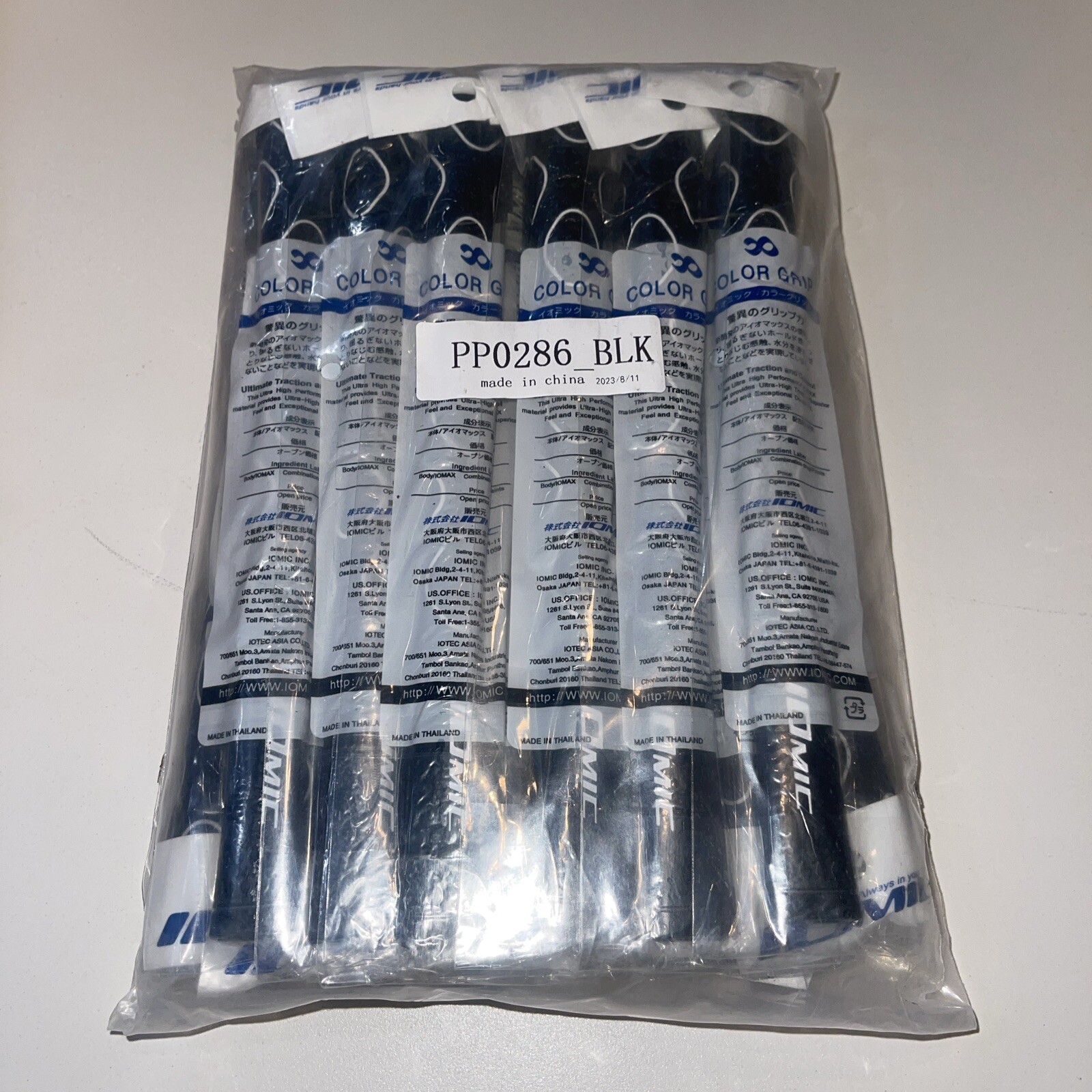 IOMIC Color Grip Ultimate Traction And Control Golf Grip 13 Pack