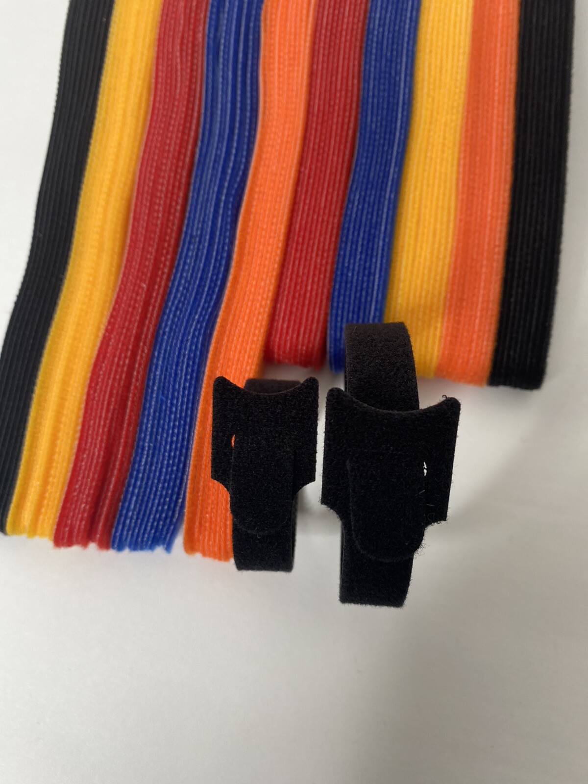 100pcs(total) Hook & Loop Multi Purpose Reusable Cable Ties (50) 6" & (50) 8"