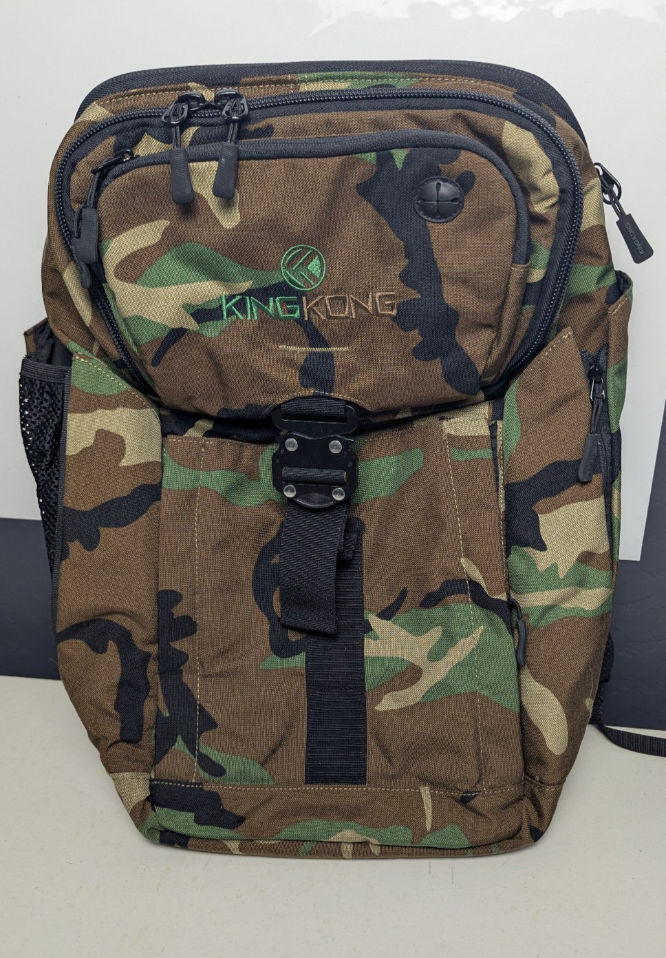 KNKG King Kong 26L Large Gym Backpack Limited Edition Camo