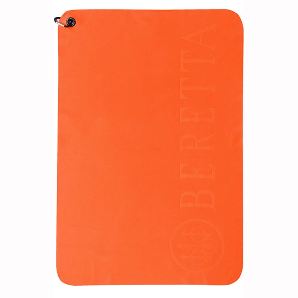 Beretta Orange Fluorescent Shooting Towel with Carabiner [OG481T227104FFUNI]