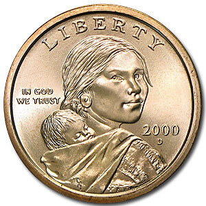 2000-D Sacagawea Dollar BU