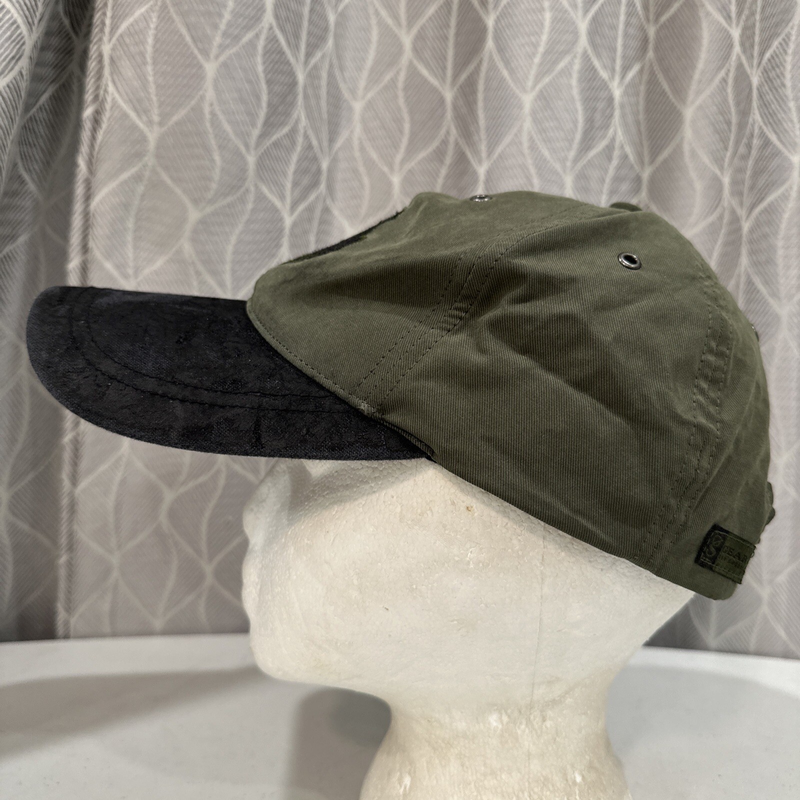 Special Operations Hat Cap Olive Green With Black Bill Strap Buckle