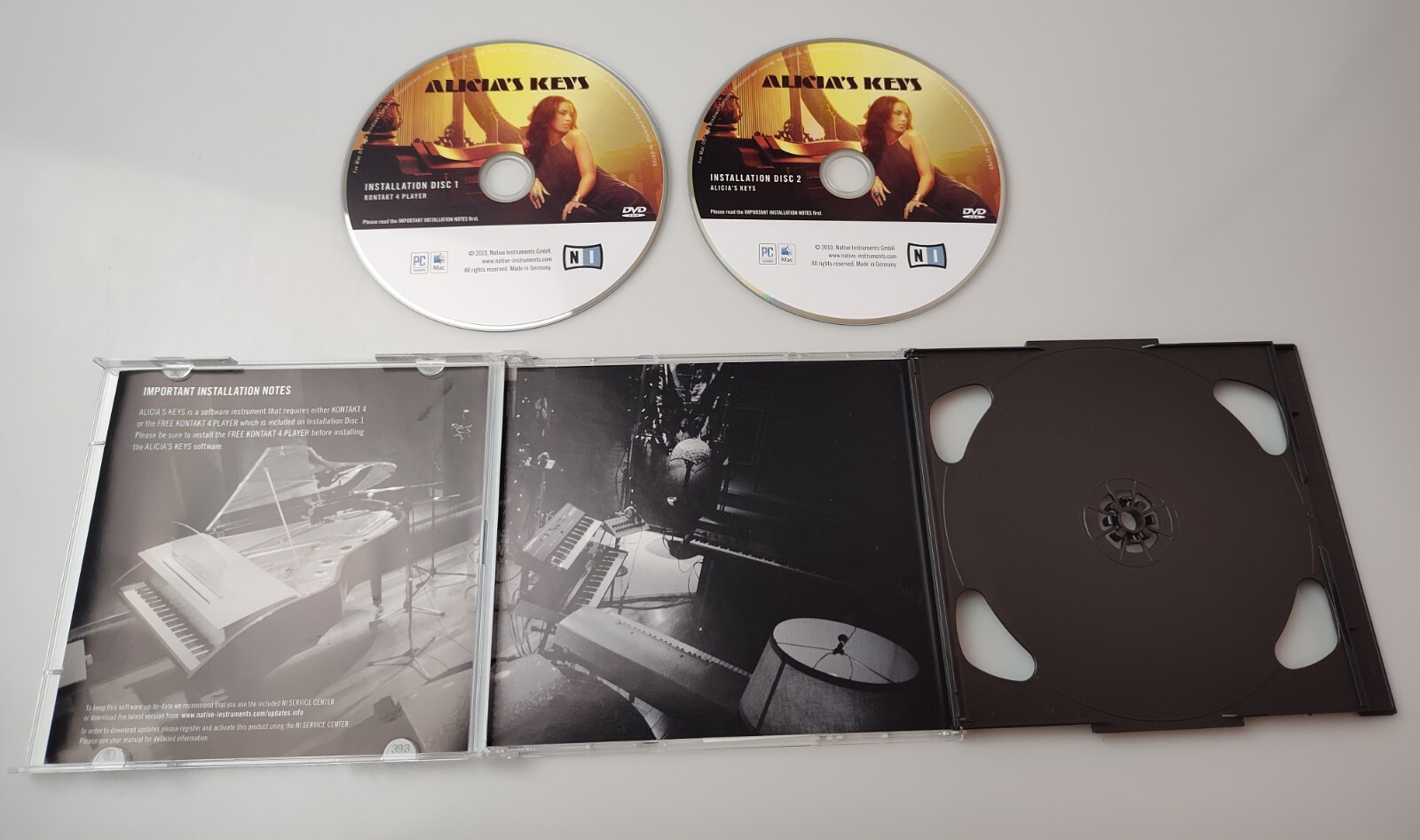 Native instruments Alicia Keys 2 Disc Software