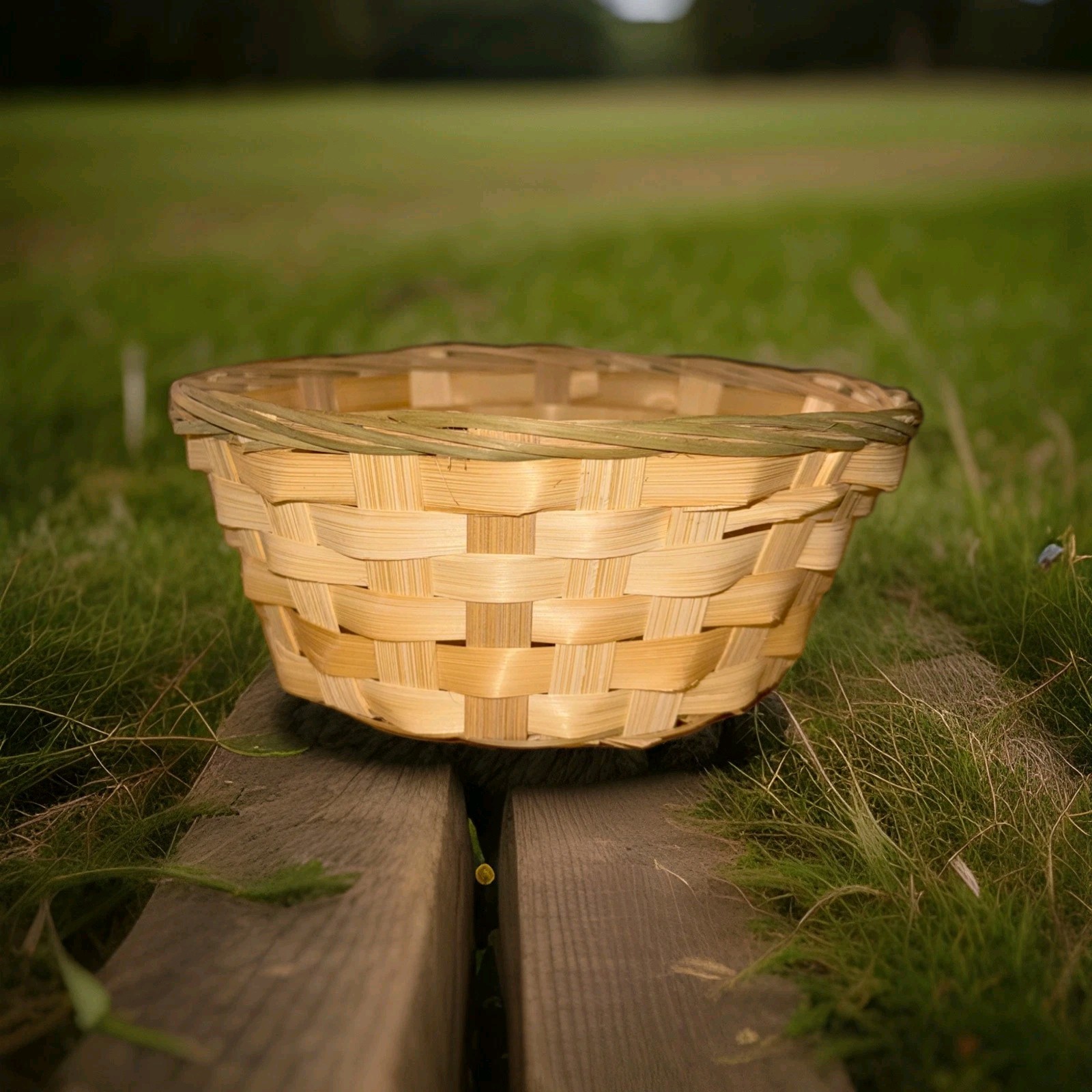 Bamboo Mini Basket See Pic Fast-Shipping