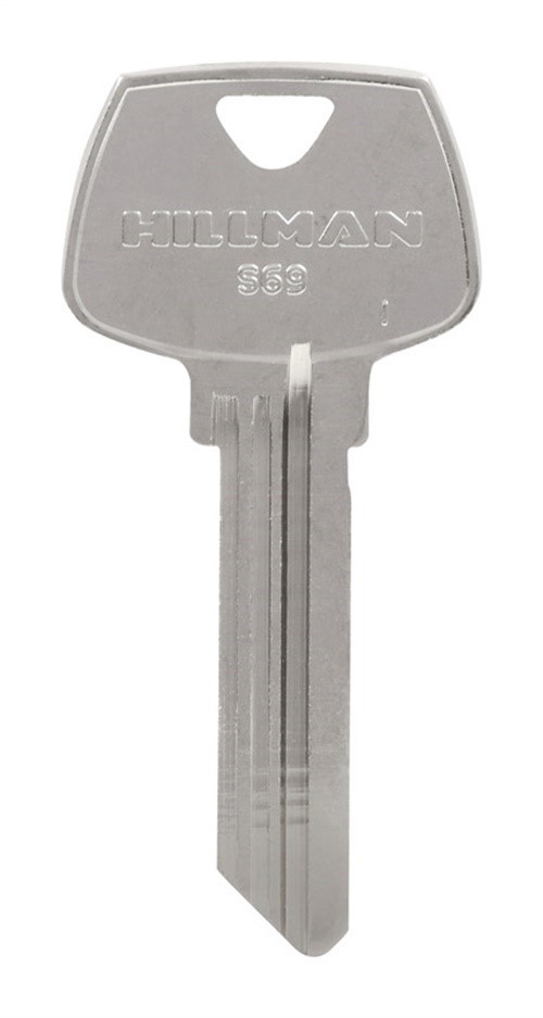 Hillman 85314 S69/S44 Universal Single Sided Blank Key for Sargent (Pack of 10)