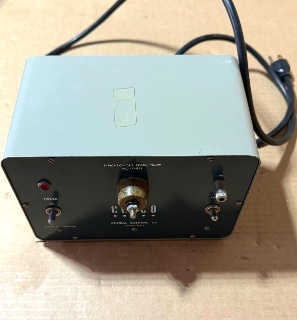 Vintage Cenco Synchronous Spark Timer 74913