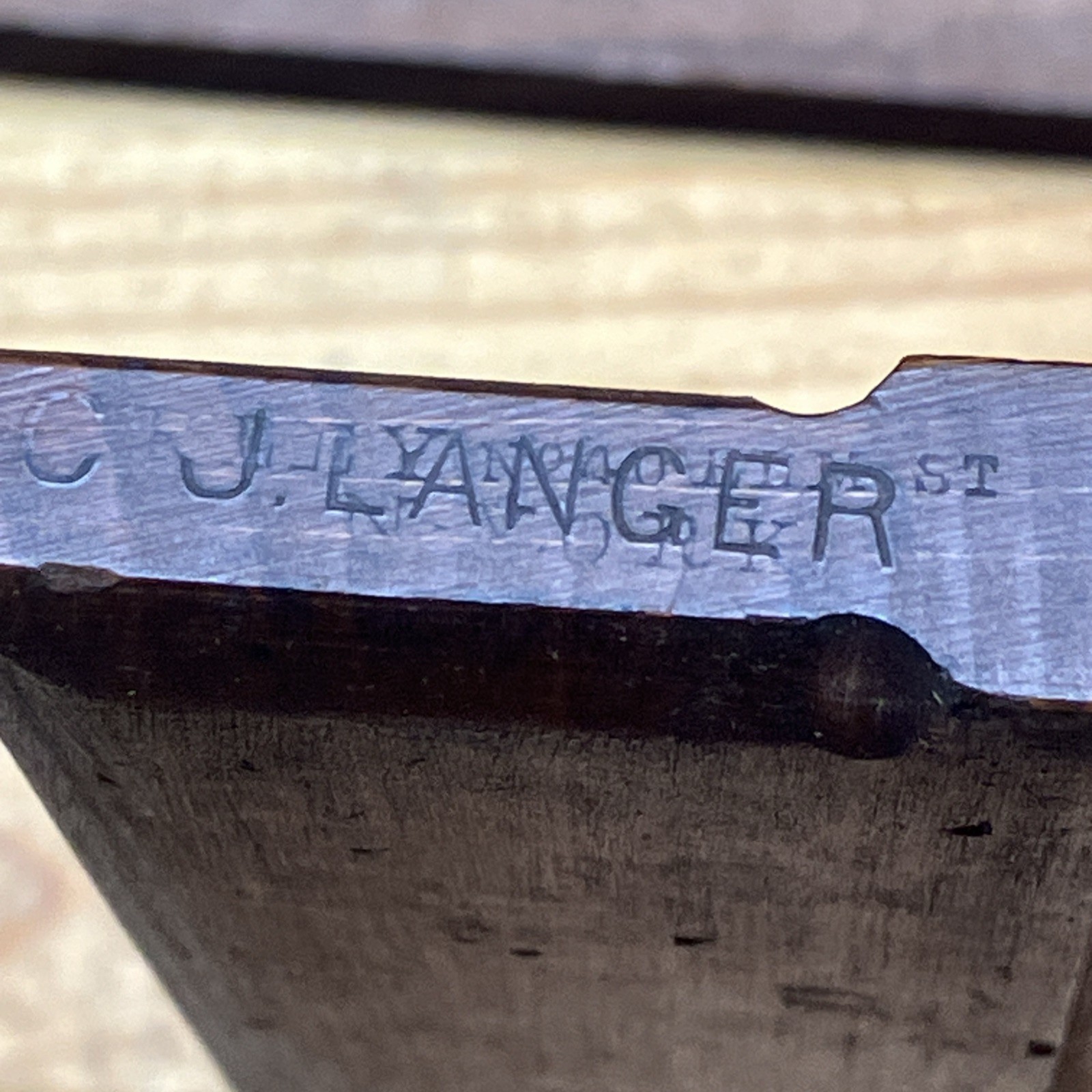 Marked New York Maker 3/16 Round Plane