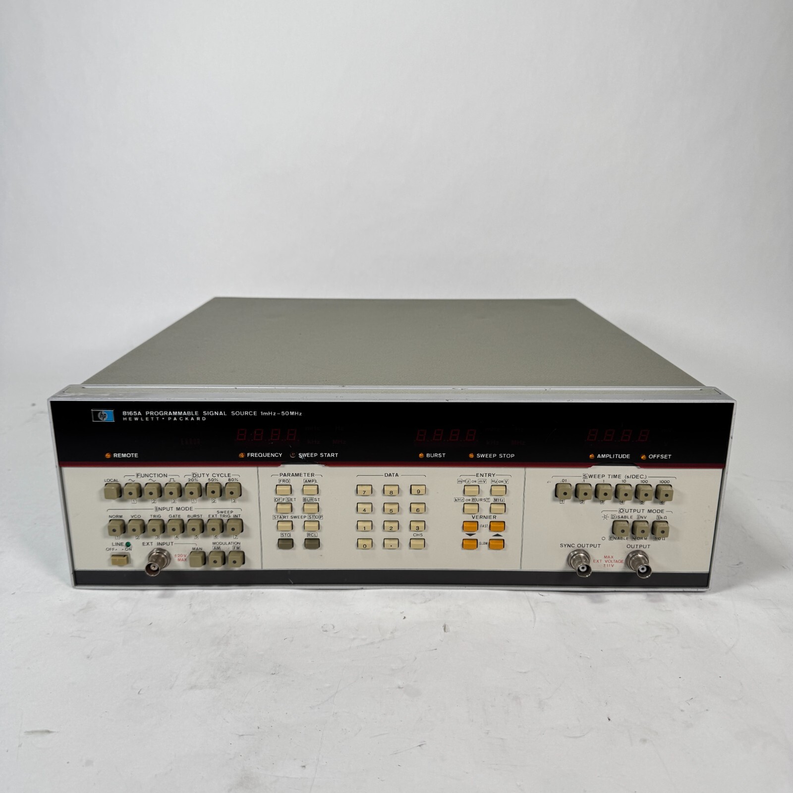 HP 8165A Programmable Signal Source ⚡️ Fast Shipping | Sold As Is