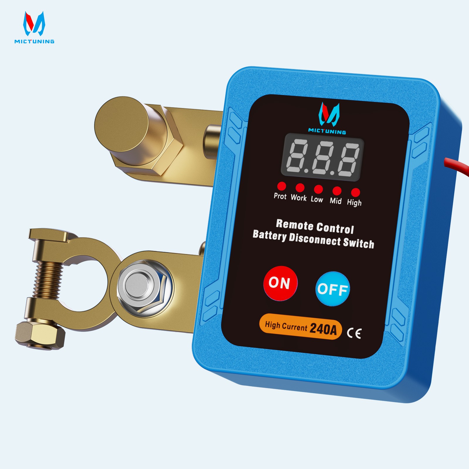 Car Remote Control Power Off Battery Switch Disconnect Kill Master Isolator Cut