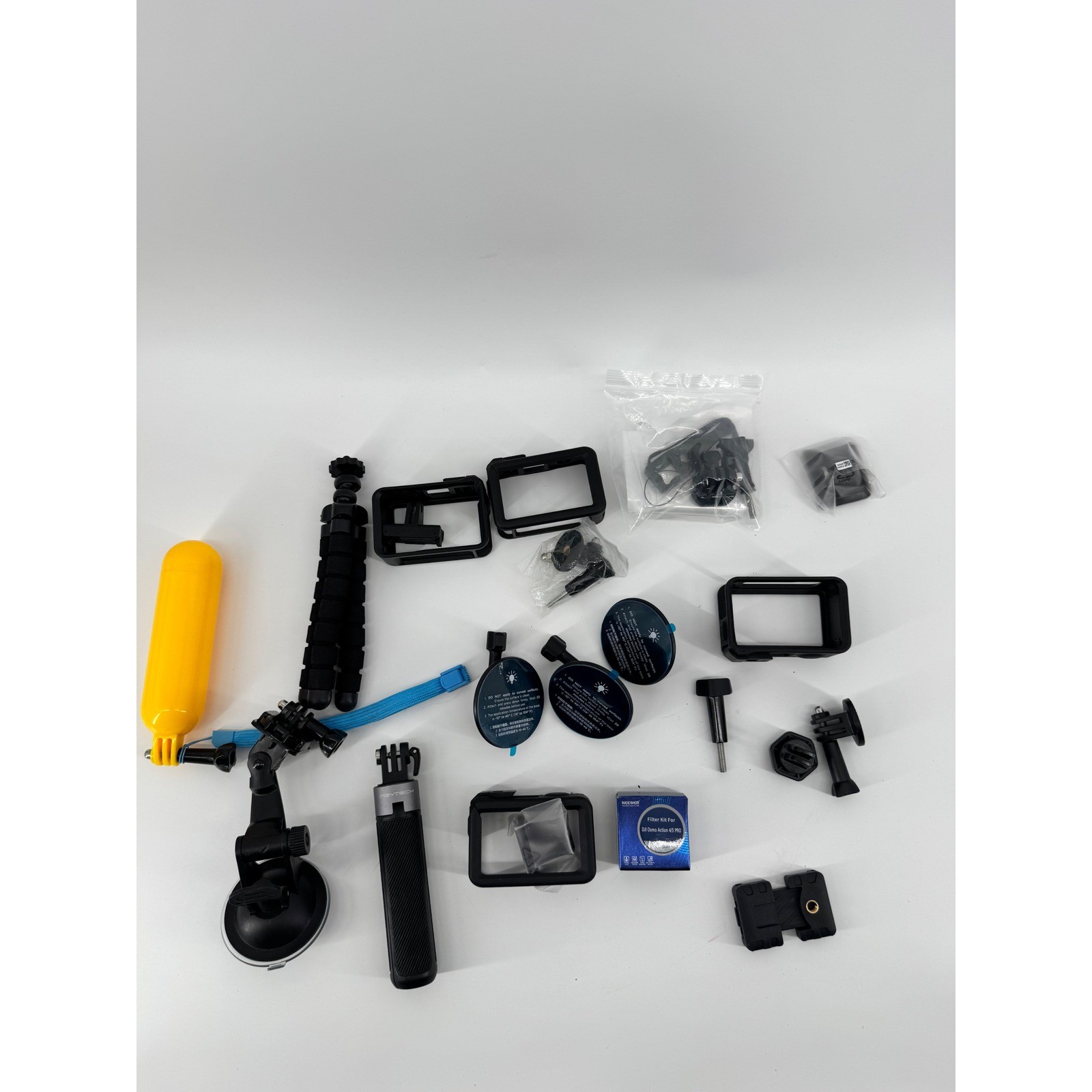 DJI Osmo Action 4 5 PRO Accessory Bundle Neewer Filter Kit PGYTECH Tripod Mounts